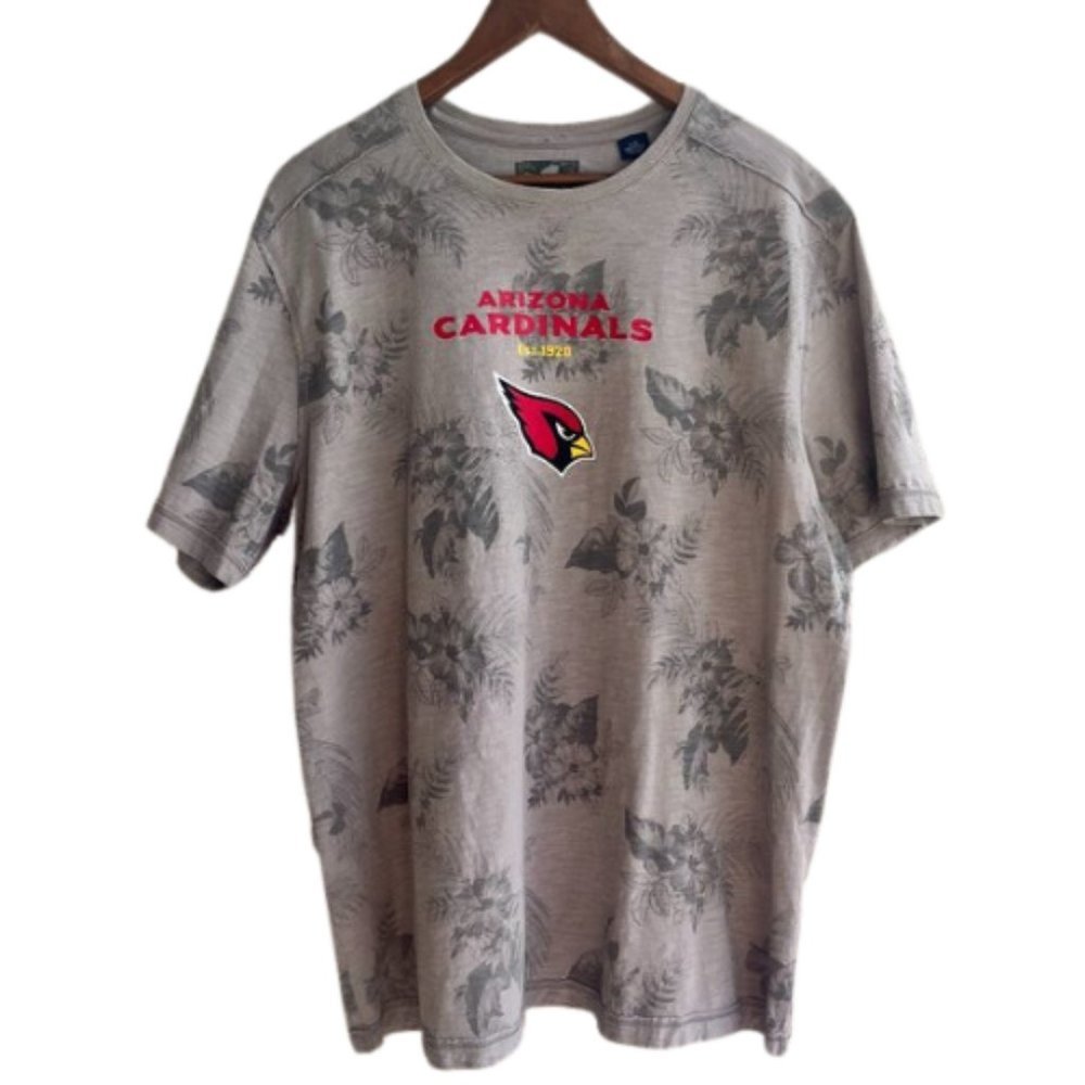 TOMMY BAHAMA FOOTBALL ARIZONA CARDINALS T-Shirt Men's Large - Picture 1 of 5